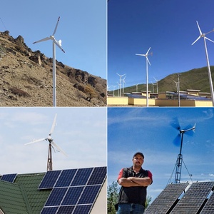 กังหันลม SM6 ราคาประหยัด กำลังไฟ 2KW 24V / 48V / 96V แบบแกนนอน สำหรับใช้ในบ้าน ระบบพลังงานลมฟรี  ขายกังหันลม SM6 - Product Image 6
