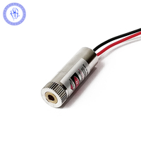 650nm 5MW Focused Merah Line Laser Modul Generator Laser 3-5V untuk Penentuan Posisi
