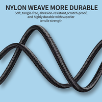 Câble audio de voiture Type-C vers 3,5 mm AUX, câble de conversion USB-C HiFi, tressé en nylon, prise jack plaquée or, 1 m, noir, câble de connexion audio