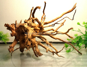 Venta al por mayor tanque de pescados del acuario accesorios decoración acuario Natural de <span class=keywords><strong>madera</strong></span> a la deriva - Product Image 2