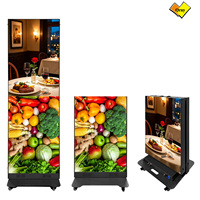 Afficheur LED couleur Qray avec animation et conception Plug & Play pour la publicité en magasin et dans les centres commerciaux