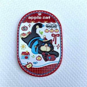 Cadena para Teléfono Móvil con Diseño de Vaca y Gato, Impresión a Doble Cara, Cuentas Bordadas y Accesorios, Serie Temática, Colgante para Bolso, DIY - Product Image 4