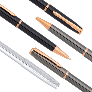 Boutique VIP en ligne Stylo à bille de luxe en métal <span class=keywords><strong>Boss</strong></span> Leaf Clip Pen avec une largeur d'écriture de 1.0mm - Product Image 2