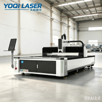 Máquina de Corte Láser de Fibra YOQI X1-6020, Cortadora CNC de Láminas Metálicas de 1500W, 3000W, 6000W para Acero Inoxidable y Aluminio