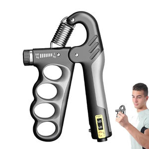 Venta al por mayor: Fortalecedor de muñeca y agarre de mano ajustable de 5-100 kg para gimnasio, dinamómetro, entrenador de antebrazo y recuperación muscular - Product Image 5