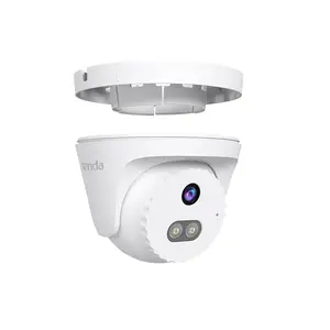 Tenda 4MP POE および DC IP カメラ フルカラー TC3T14C 2.8mm/4mm スマート タレット カメラ IP67 防水 ナイトビジョン 内蔵マイク - Product Image 2