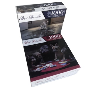 Rompecabezas de Joker 1000 para adultos, caja de Color, entretenimiento Unisex, bloques de construcción educativos, juegos de rompecabezas, tamaño personalizado - Product Image 6