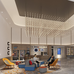 Meubles de hall d'hôtel modernes, chambre de luxe 5 étoiles, intérieur d'hôtel luxueux personnalisé, ensembles de meubles de chambre d'hôtel - Product Image 3