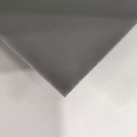 Feuilles acryliques de plexiglas de plexiglas de fonte du noir blanc 3mm pour la coupe de laser