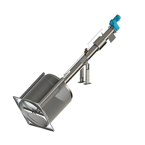 شاشة أسطوانية من النوع الدوار المائل أوتوماتيكي تستخدم في معالجة مياه الصرف الصحي - Product Image 1