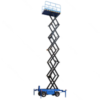 14m 16m 18m 20m 22m 24m Havadan Taşınabilir Makaslı Platform
