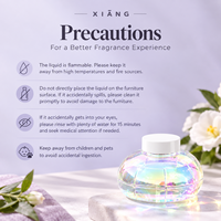 Recharge de diffuseur Shadow Lantern Gravity 135 ml, huile parfumée de remplacement avec mèches en coton pour aromathérapie et désodorisant d'ambiance