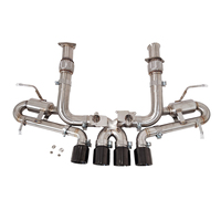 Système d'échappement à soupapes OEM en acier inoxydable haute performance Cat-Back pour Chevrolet Corvette C8 Z06 2021+ 5.5L V8 LT6