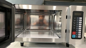 Hot New Products Ce Stainless Steel 25L <b>Commercial</b> Household <b>Microwave</b> Oven 220V <b>Microwave</b> Fast Heating Cavity Auto - Product Image 2