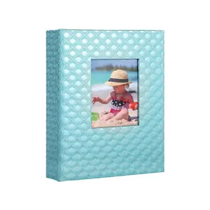 Lovely small baby photo album 4x6 PP sheet photo book holding 56 photos