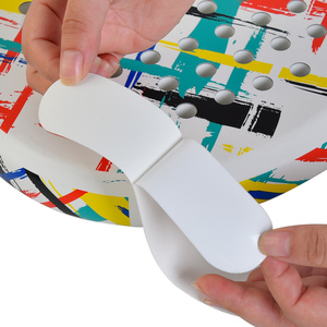 Cinta Protectora para Cabeza de Raqueta de Pádel de Material TPU de Buena Calidad, Color Blanco y Negro - Product Image 2