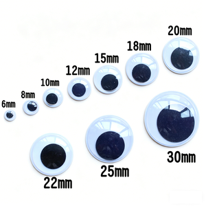<span class=keywords><strong>Yeux</strong></span> boule ovales pour enfants, filles, kit de fabrication artisanale, lot en vrac, <span class=keywords><strong>yeux</strong></span> de sécurité pour voiture, sans adhésif au dos - Product Image 2