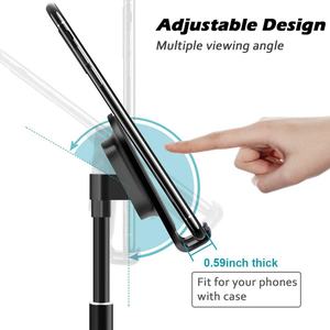 Soporte Universal para Teléfono Móvil y Tableta con Altura y Ángulo Ajustables, Elegante y Sencillo Soporte de Escritorio para Teléfono - Product Image 5