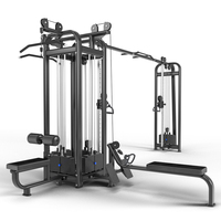 Machine professionnelle multifonctionnelle pour salle de sport et usage domestique, équipement de fitness, trainer croisé 5 stations
