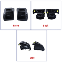 MeiHua Deux sorties d'air latérales pour Toyota Prado 2010-2017 Sortie de climatisation Accessoires intérieurs de voiture