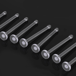 Wholesale Basic Nose <strong>Piercing</strong> <strong>Glasses</strong> Nose Stud Straight S Shape Simple Nose Ring Jewelry - Product Image 6