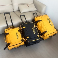 Valise trolley de voyage, sac de week-end à roulettes, grande capacité, sacs de voyage d'affaires pour hommes avec roulettes