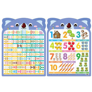 Póster con formas de animales, carteles educativos para preescolar, tabla de aprendizaje para el hogar y la escuela - Product Image 4