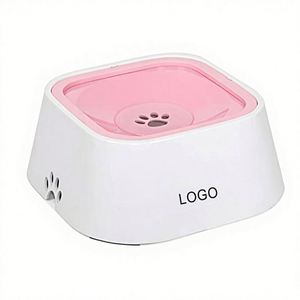 Pet Floating Slow Feeder <b>Dog</b> Water <b>Bowl</b> Non-Slip Durable <b>Plastic</b> Environmental Protection Splash-Proof Non-Stick - Product Image 4