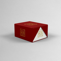 Boîte cadeau rigide de luxe personnalisée à deux portes pour cosmétiques et lunettes, impression gaufrée premium, emballage pliable