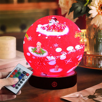 Lumière de lune décoration pour la maison créative planète lampe de table salon décoration humeur chambre bureau USB veilleuse LED lumières
