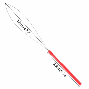 เข็มโครเชต์สำหรับต่อผม,เข็มโครเชต์ผมเข็ม Microrings เข็มดึงเครื่องมือต่อผม - Product Image 2