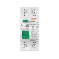 Interruptor Diferencial de Corriente Residual Tipo B de 2P 4P con Certificación KEMA, 6mA CC, RCCB RCD para Punto de Carga