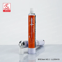 Emballage de tube de pommade de médecine Tube de peinture en aluminium vide Emballage de crème pour les mains de dentifrice Tubes en métal en aluminium pour cosmétique