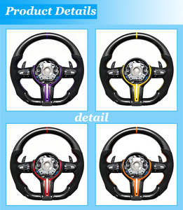 Volant en fibre de carbone Direct Sal pour BMW Série 3 4 5 F30 F31 F32 F36 E92 F10 F11 F80 F82 M3 M4 X3 X4 X5 X6 - Product Image 4