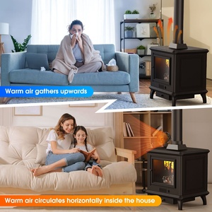 Cho Lò Sưởi Đốt Gỗ Pellet 4 Lưỡi Sinh Thái <span class=keywords><strong>Fan</strong></span> Nhiệt Powered Lò Sưởi <span class=keywords><strong>Fan</strong></span> Bếp <span class=keywords><strong>Fan</strong></span> Hâm Mộ - Product Image 5