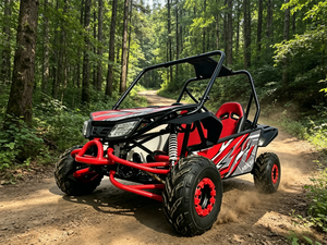 Voiture électrique tout-terrain robuste 35 km/h avec amortisseur hydraulique pour utilisation hors route sur terrains non publics - Product Image 3