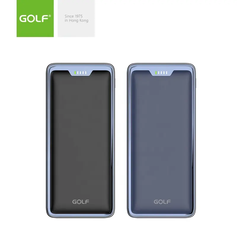 GOLFモバイルポリマーバッテリー充電器PD22.5WOEMユニバーサルリチウムバッテリータイプC65W急速充電ラップトップパワーバンク30000mah