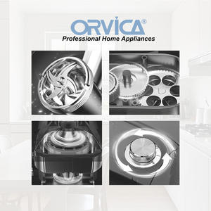 Picadora de Carne Eléctrica con Tubos para Salchichas, Picadora de Carne de Acero Inoxidable con Función de Reversa - Product Image 6