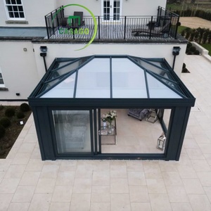 Solárium de Lujo con Doble Acristalamiento, Estructura de Aluminio con Recubrimiento en Polvo, Uso en las 4 Estaciones, Ideal para Villas o Hoteles de Lujo - Product Image 2