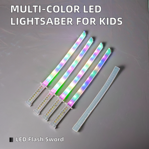 Lightsaber Samurai thanh kiếm đa màu <span class=keywords><strong>Flash</strong></span> thanh kiếm cậu bé cô gái Đồ chơi bán buôn LED nhấp nháy ánh sáng lên thanh kiếm cho bên cosplay - Product Image 2