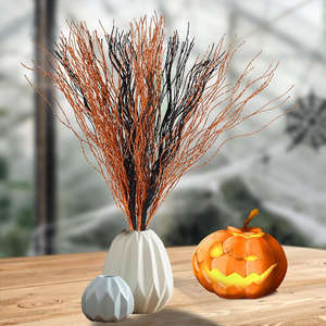 Décorations d'Halloween Dragon doré doit imiter les baies orange Thanksgiving Harvest Party Atmosphere Props - Product Image 2