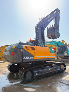 รถขุดตีนตะขาบฮุนได 220LC-9s มือสองสำหรับงานหนัก 22 ตัน สภาพดี - Product Image 3