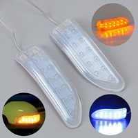Feux de signalisation stroboscopiques LED universels pour l'extérieur des véhicules HUIJIE, feux de signalisation pour voiture et moto, fourniture OEM