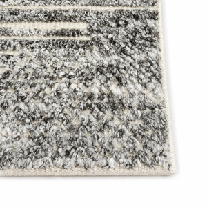 Tapis moderne abstrait noué à la main en laine de Nouvelle-Zélande écologique à poils ras - Product Image 2