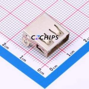 BX-TYPE-A-MWT4P USB Connector SMD Connector ( Connector Type: Type-A )( Gender: Female )( Mounting Type: Horizontal Mount ) - Product Image 1