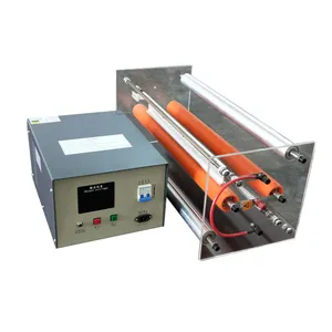 Máquina de tratamiento de corona para tratamiento de superficie de plástico, película de aluminio de plasma 3d, para papel