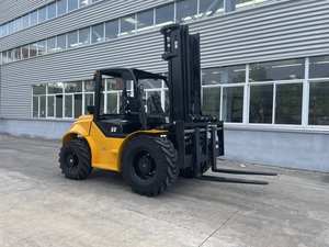 Oem <span class=keywords><strong>5.0</strong></span> טון כבד דיזל מחוספס שטח מלגזה שטח מלגזה 4Wd מחוץ לכביש מלגזה עם 3-6 מ 'גובה הרמה - Product Image 5