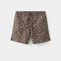 Herren-Shorts für Physique-Wettbewerbe, Maßgefertigte Strandhosen, Schnelltrocknend, Antibakteriell, Übergröße, Fitness-Gym-Training, Posing-Print