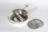 Moulin alimentaire rotatif en acier inoxydable avec 3 disques de meulage pour la sauce tomate