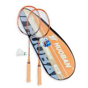 Loki Originele Voering Aluminium Carbon Badminton Racket Met Hoge Spanning En Super Flexibiliteit Badminton Racket Voor Groothandel